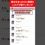 闇堕ちしたウマ娘ランキング #ウマ娘プリティーダービー