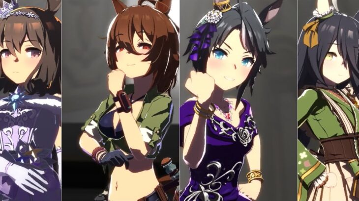 ウマ娘 プリティーダービー Ready!! Steady!! Derby!!（フジキセキ・アグネスタキオン・アドマイヤベガ・マンハッタンカフェ イベント衣装ver）フジキセキ誕生日発売記念