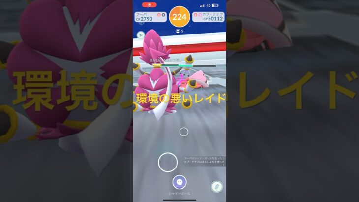 【ポケモンGO】見えにくいポケGOレイド #ポケモンgo #ポケモンgo好きと繋がりたい #ポケモンgoレイド #pokemongo #pokémongo #ポケモン #pokemon #ポケgo