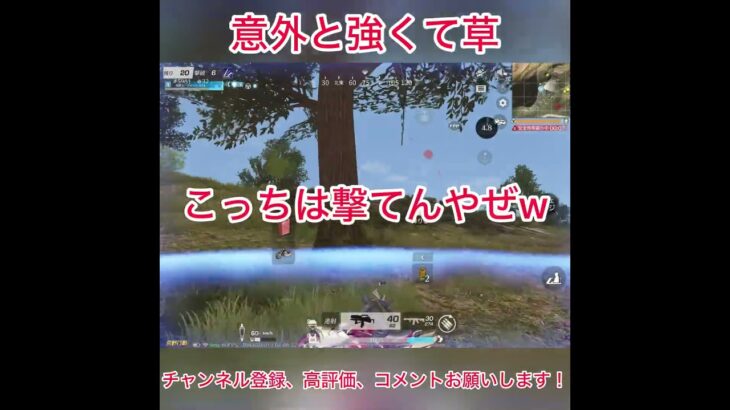 【荒野行動】意外と強くて草 #荒野行動 #荒野組