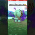 シャドウレジスチル色違いでた(^O^)【ポケモンGO】#レイド