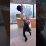 転んだらモンストポーズになっちゃった