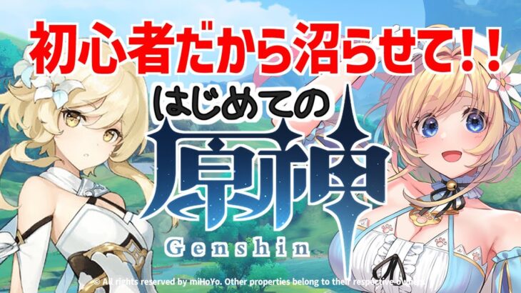 【 #原神 #初心者 】 気になってた原神するよ！色々教えて！【 #恋色知花 】