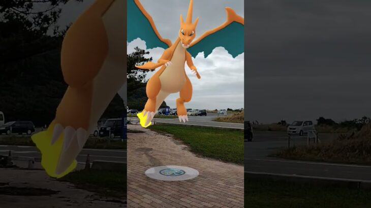 #ポケモンgo ＃pokemonGo＃ポケフタ＃徳島県鳴門市＃リザードン＃スイクン