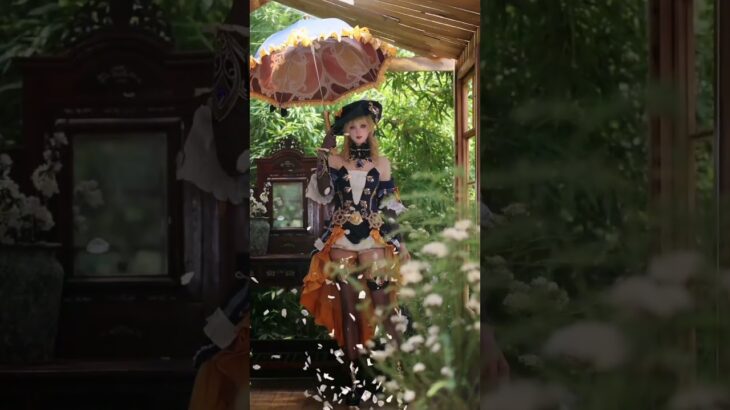 #原神 #原神枫丹 #原来你也玩原神 #娜维娅 #原神花海变装