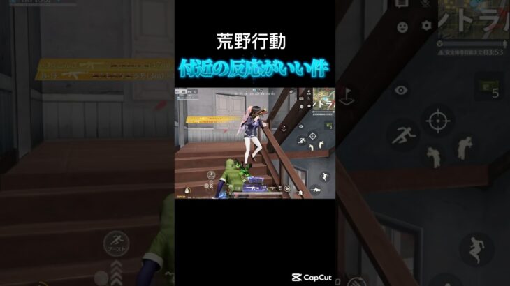 暴れんなよ暴れんなよ〜【荒野行動】 #shorts #荒野行動