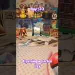 Day 130 opening a pack of pokemon cards a day #pokemon