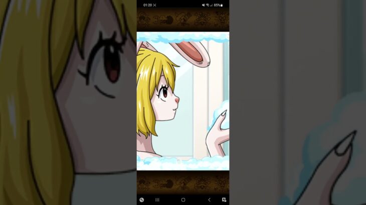 Nami & Carrot(INT/DEX) Girl Talk in the Bath Animation – OP Treasure Cruise#onepiece #shorts