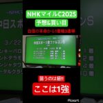 【NHKマイルC 2025】圧倒的本命から1着軸固定の3連単で勝負だ! #競馬 #競馬予想 #jra #地方競馬 #nhkマイルカップ #ギャンブル #ウマ娘プリティーダービー #ウマ娘