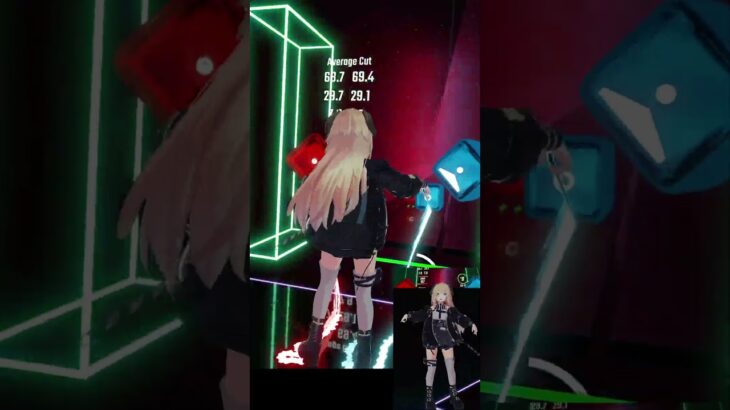 BeatSaber​​【Trick/青妃らめ(CV 金元寿子)[メメントモリ – ラメント(キャラクター専用曲)](Expert+)FC】