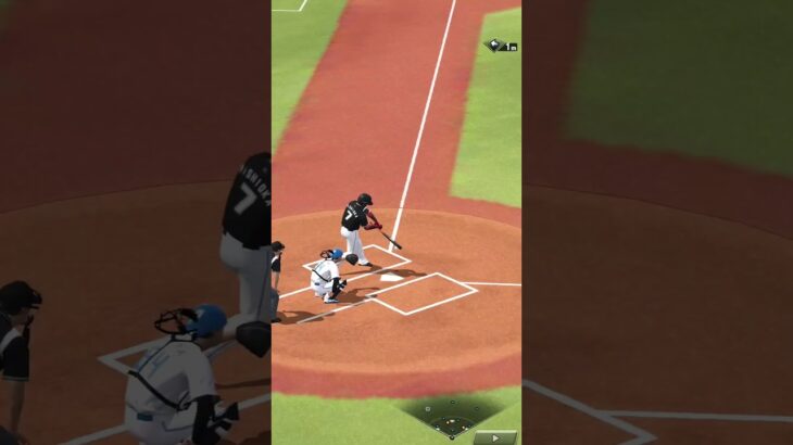 #プロスピa打撃 ロッテ ニシオカツヨシ ヒット #プロスピ#プロスピa#ぷろすぴ#パワプロ#野球ゲーム#ゲーム#baseball#gaming#shorts