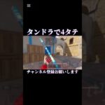 タンドラで4タテ！ #sr #荒野行動