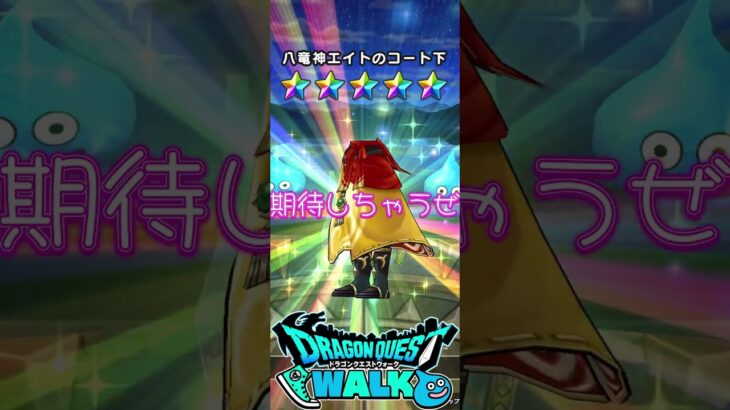 ドラゴンクエストウォーク ドラクエの日記念 ドラクエの日記念 八竜神王装備ふくびき6月30日
