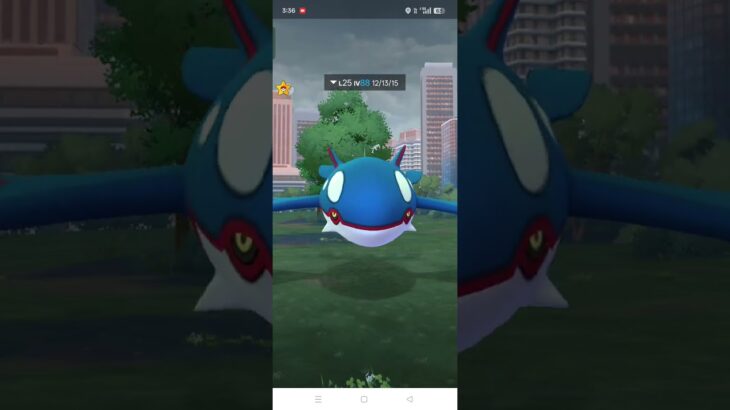 I got my third rare Pokemon in Pokemon go #rare #Pokemon go🔥🔥