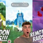 ✨ Groudon Raids! Plus GMAX Inteleon Zacian, Zamazenta Remote raids and More In Pokemon Go LIVE!✨