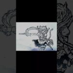 模写#メメントモリ#ディアン