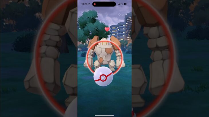 レジロック固すぎィ#ポケモン #ポケモンgo #スマホゲーム #ゲーム