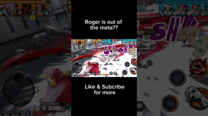 OPBR ROGER IS OUT OF THE META ?? #opbr #onepiece #onepiecebountyrush