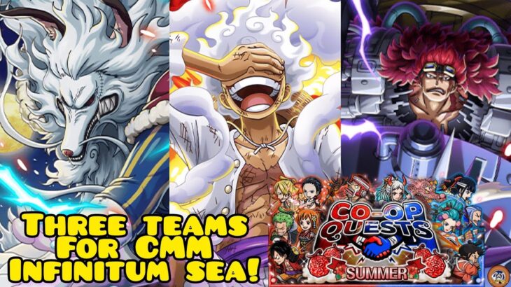 Three ACCESSIBLE teams for the INT/DEX/PSY CMM INFINITUM SEA! CO-OP SUMMER EDITION JUNE 2025! [OPTC]