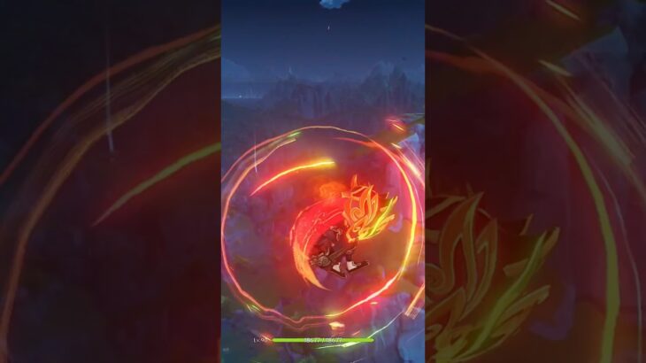 璃月四星角色下落攻擊！#原神 #genshinimpact #genshin #hoyocreators #香菱 #嘉明 #瑤瑤 #藍硯 #行秋 #重雲 #煙緋