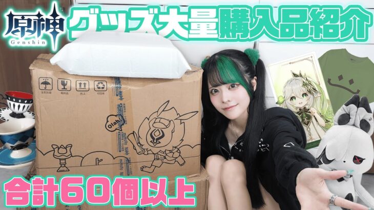 【原神】計60個以上！大量グッズ紹介！miHoYoのグッズは神【オタ活】