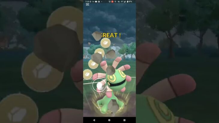 かせきカップ【ポケモンGO】クチート、ユレイドル、ブルンゲル