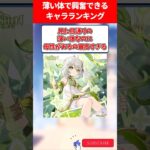 薄い体で興奮できるキャラランキング【原神】