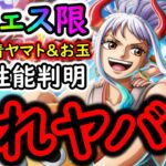 [トレクル]新フェス限「扉絵水着ヤマト＆お玉」性能判明! これは引くべきか!? [サマーパラダイススゴフェス][OPTC][sugofest]