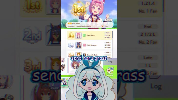 oh hay 🐴💅 #vtuber #fyp #ウマ娘プリティーダービー #umamusume #twitch #gaming #funny #anime #ハルウララ