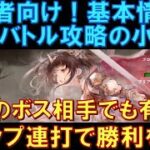 【メメントモリ】初心者向け！ボスバトル攻略の小ネタ！スキップ連打で勝利を狙え！格上のボス相手でも有効です！