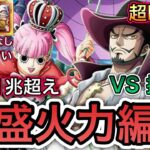 【トレクル】絆決戦  VS ミホーク＆ペローナ 超BOSS VS 技属性 直近キャラなし！超組みやすい！爆盛火力編成！ MAX1兆超え！！Kizuna Super BOSS【OPTC】