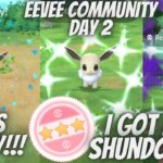 ✨I CAUGHT A SHUNDO EEVEE in Pokemon Go!!!✨
