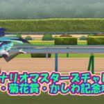 【ウマ娘】ジェンティルドンナ達を倒せ！マスチャレ秋華賞、菊花賞、かしわ記念攻略編ダイジェスト