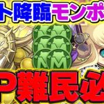 2分で9000MP!?ナイト降臨でモンポを乱獲しよう！理想編成+代用解説！難民卒業したい人は頑張ろう！【パズドラ】