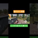 [荒野行動]いきなり足跡来るとドキドキしちゃう！！ #荒野行動