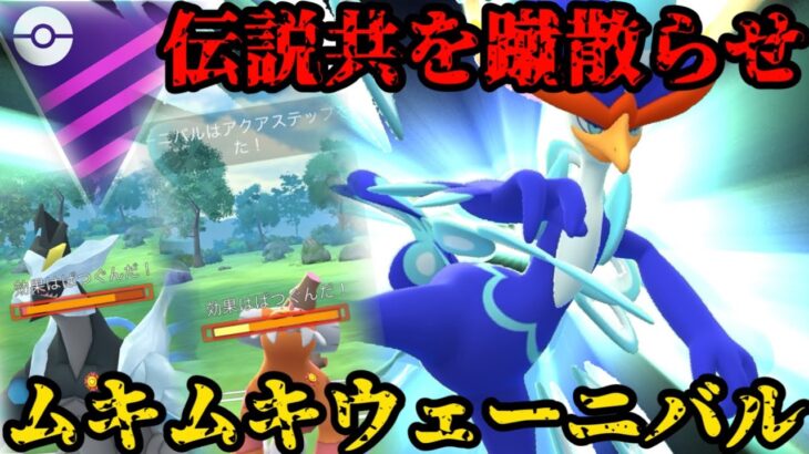 ウェーニバルマスター参戦！伝説狩りへ！！【ポケモンGO】