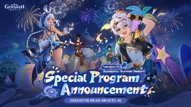 Genshin Impact Version 5.8 Special Program #GenshinImpact #NewVersion #SpecialProgram