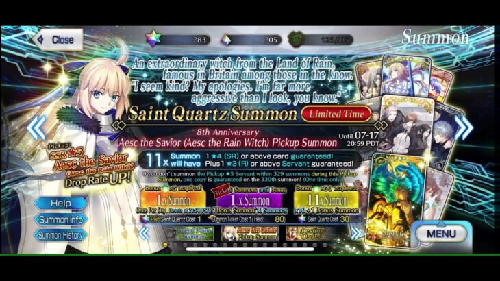 Tonelico Ascends! FGO 8th Anniversary Summons & Summer Morgan Hype!