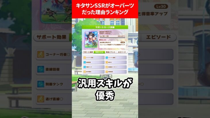 キタサンSSRがオーパーツだった理由ランキング #ウマ娘プリティーダービー