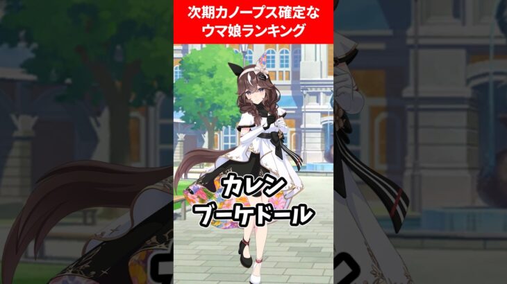 時期カノープス確定なウマ娘ランキング #ウマ娘プリティーダービー