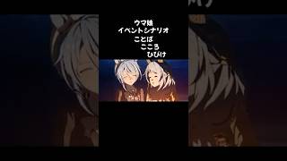 【ウマ娘】新イベント「ことばこころひびけ」