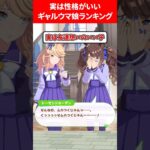 実は性格がいいギャルウマ娘ランキング #ウマ娘プリティーダービー