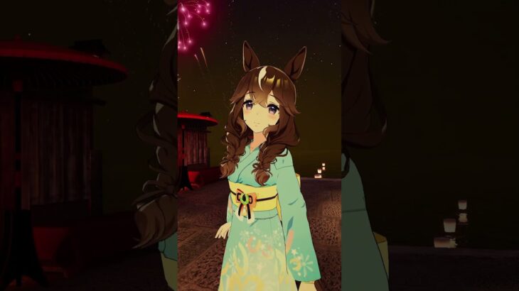 花火好き！ #ウマ娘 #ウマ娘プリティーダービー #カレンブーケドール