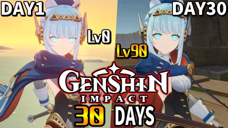 【原神30days】新キャラ「イネファ」を30日間本気で育成したあとの月感電がヤバすぎたwww