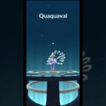 Shiny Quaxly Evolution Showcase! Quaxly → Quaxwell → Quaquaval | Pokemon GO Shorts