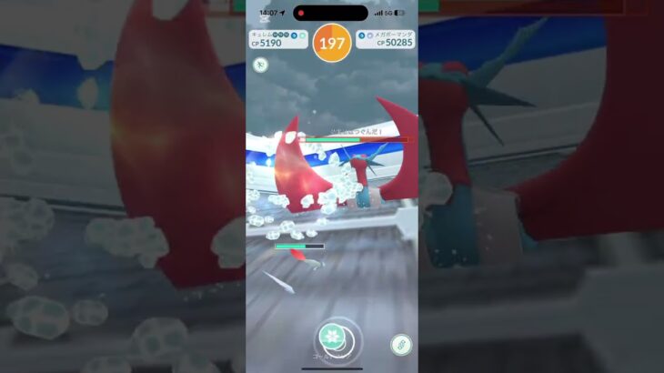 メガボーマンダソロ討伐‼️#ポケモンgo
