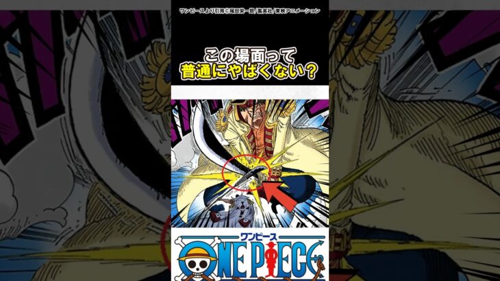 【ワンピース】このシーン普通にやばくない？#ワンピース