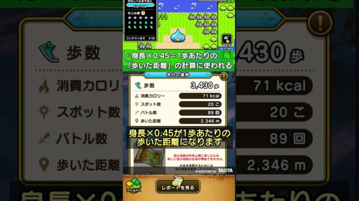 【ドラクエウォーク検証】歩数を増やす方法を検証してみた