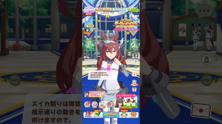 ウマ娘 プリティーダービー ミホノブルボンの夏限定ボイス スイカ割りの指示をマスター（トレーナー）にお願いするブルボン