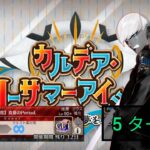 [FGO JP] Chaldea U-Summer Island Challenge Quest – 5 Turn Clear ft. Indra